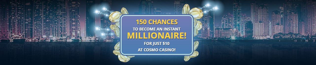 Spin slots and win big with 150 chances for just $10